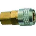 Zeeline 0.25 in. NPT Zinc Plated Air Quick Connect Coupler 1565